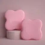 Conjunto de duas almofadas de equilíbrio antiderrapantes