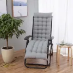 Almofada para espreguiçadeira de jardim com padrão